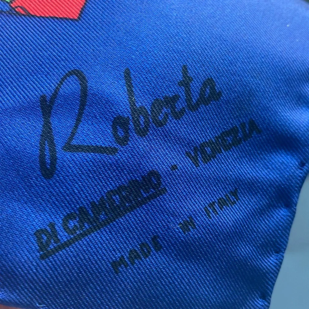 Roberta Di Camerino Silk Scarf vintage standard square geometric